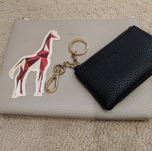 Zuri travel pouch and card case